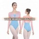 01B1807 Long mesh sleeves Ballet Dance Bodysuit Cotton Leotards for Adult Girls