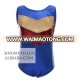 2017 One-piece Shining Double-V Gymnastics Athletic Leotard for Little Girls